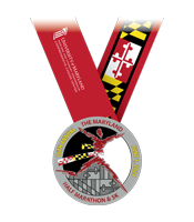 Maryland Half Marathon &amp; 5K medal